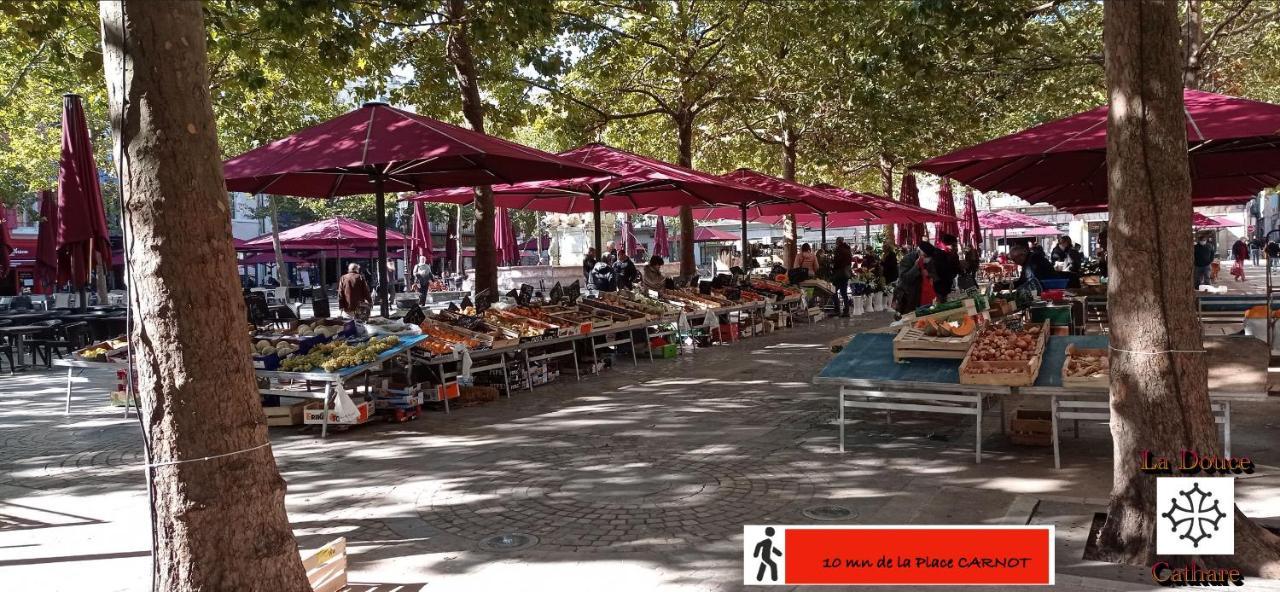 Apartament La Douce Cathare Carcassonne Zewnętrze zdjęcie